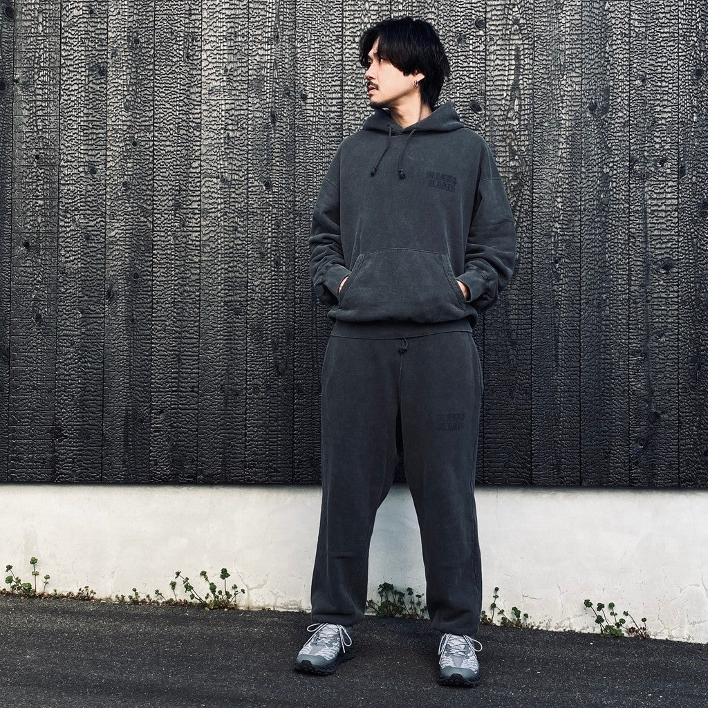 WASHED MIDDLE WEIGHT SWEAT PANTS #GRAY [26SS-WMC-SP02