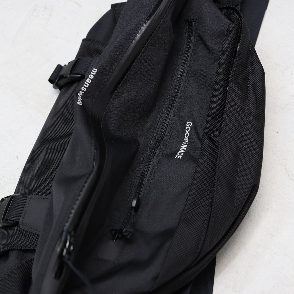 同時 | "GW-2T" CORDURA 尼龍 "RETROFITTED" Extend-Bag #D-Gray [GOOPI-25AW-SEP-04]