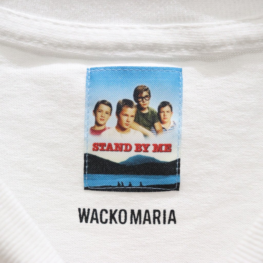 STAND BY ME | CREW NECK T-SHIRT ( TYPE-2 ) #WHITE [SBM-WM-TEE02]