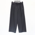 WATERPROOF TECH WOOL WIDE PANTS #Black [FPA03252U0009]