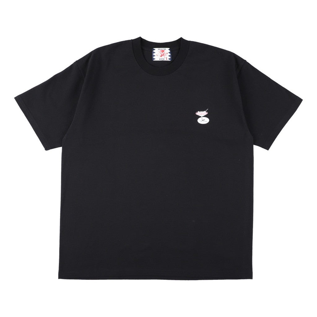 雞尾酒 T 卹 #黑色 [SC2410-TS04]