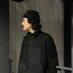 科技抓絨飛行帽 #黑色 [BC-55024W]