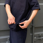 TECH TEE POCKET CREW #NAVY [BE-32024]