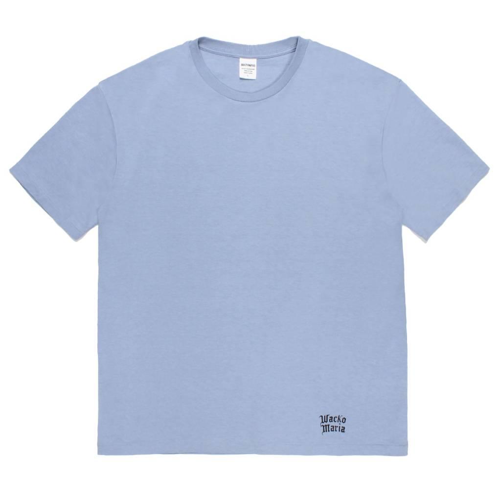 WASHED HEAVY WEIGHT CREW NECK T-SHIRT ( TYPE-1 ) #PURPLE [26SS-WMT-WT02]