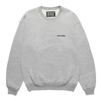 HEAVY WEIGHT CREW NECK SWEAT SHIRT #GRAY [25FWE-WMC-SS03]