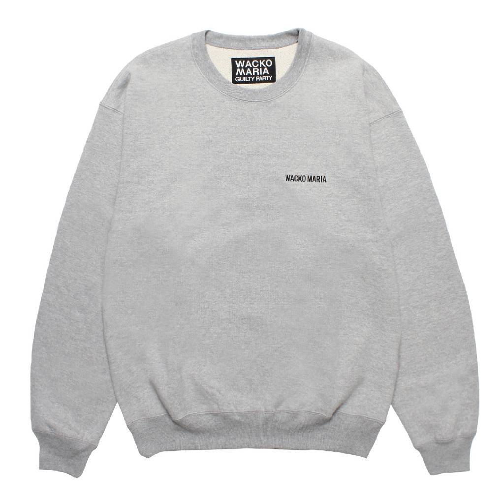 HEAVY WEIGHT CREW NECK SWEAT SHIRT #GRAY [25FWE-WMC-SS03]