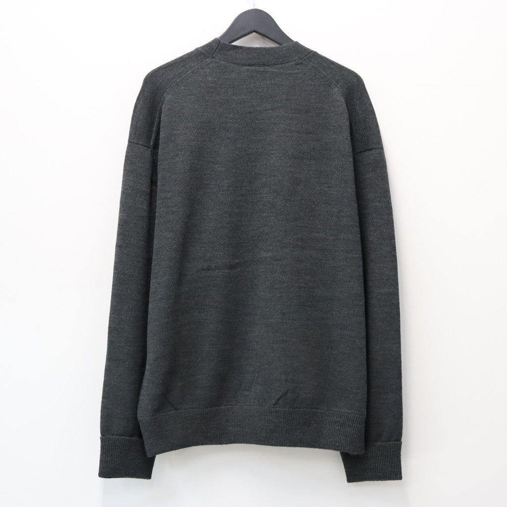 TECH KNIT CARDIGAN Brewed Protein #CHARCOAL [BE-72026W]