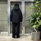 加熱連帽衫 BL #黑色 [MOA-LAN-06]