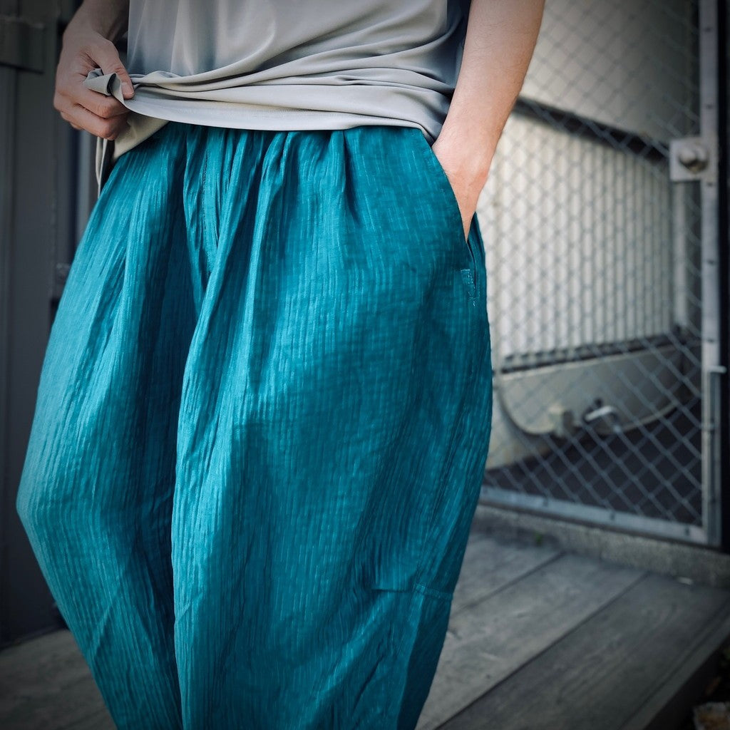 POPPY BALLOON PANTS #Teal [SS25-B07]