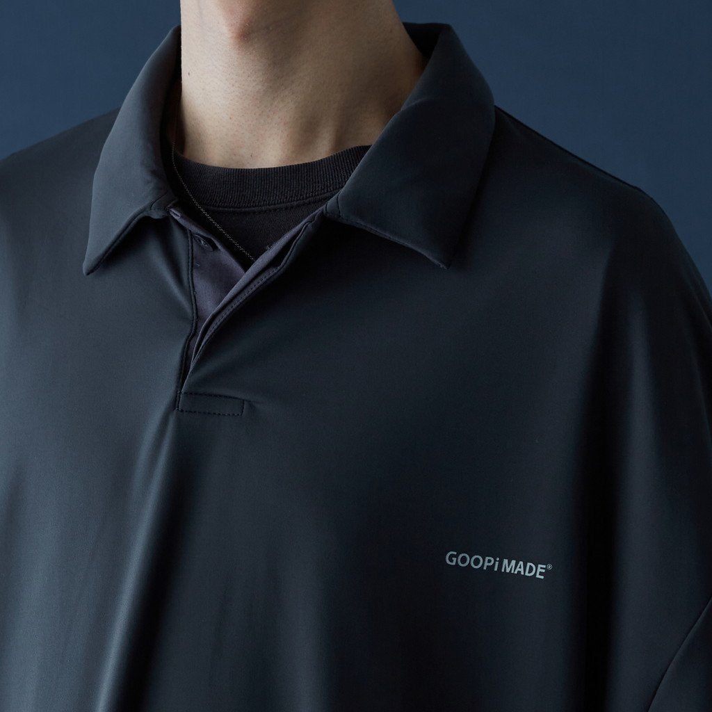 「GNV-07」柔光箱 Polo 衫 #Asphalt [GOOPi-22SS-JUN-01]