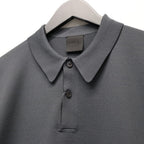 TECH KNIT POLO S/S #INK BLACK [BE-43026]