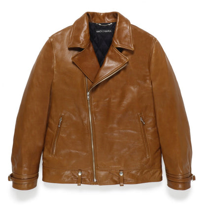 DOUBLE RIDERS LEATHER JACKET ( TYPE-1 ) #BROWN [24FW-WMO-BL03]