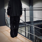 TECH EASY TROUSERS TWILL #BLACK [BP-34025]