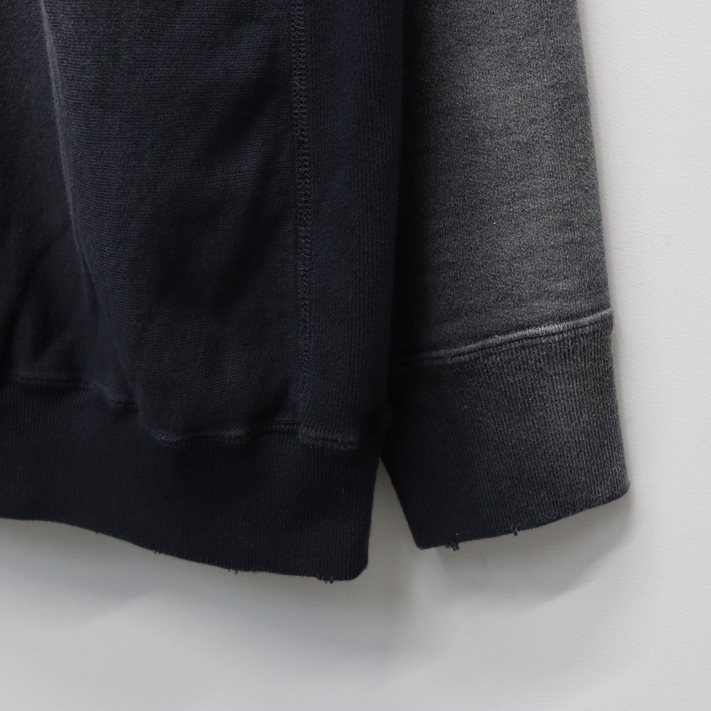 U.S. AIR FORCE EAGLE SWEATSHIRT AGED #AGED BLACK [BW252-UAES]