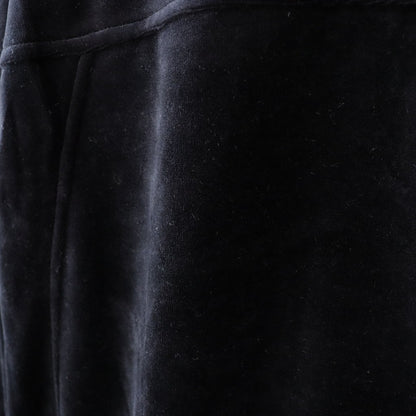 VELOUR TRACK JACKET #BLACK [FW24-JK14]