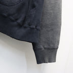 WEATHERED HOODIE #BLACK [BWU-WH]