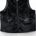 TECH BRITISH HUNTER FUR VEST #BLACK [BJ-51026W]