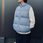TECH ULTRA LIGHT DOWN VEST #LT.BLUE [BW-46026W]
