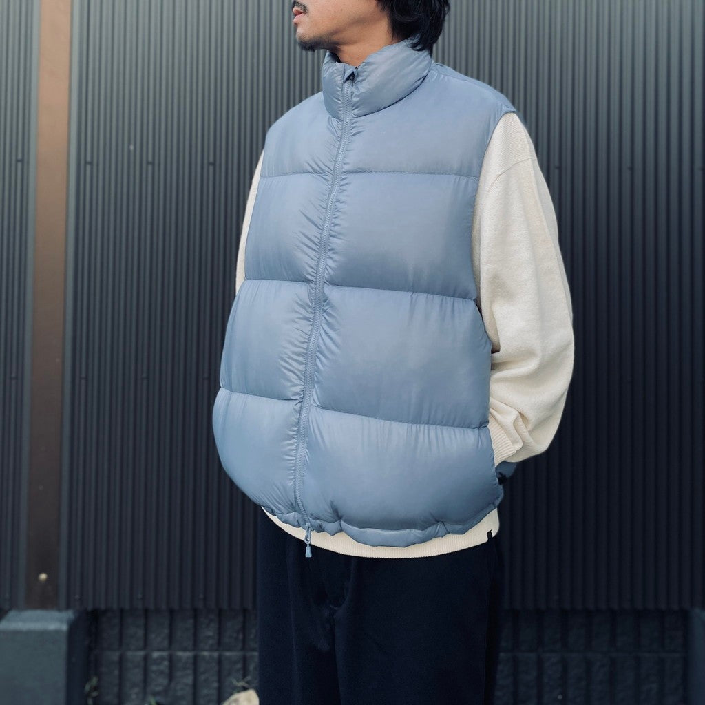TECH ULTRA LIGHT DOWN VEST #LT.BLUE [BW-46026W]