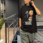 BOB MARLEY | CREW NECK T-SHIRT ( TYPE-1 ) #BLACK [BOBMARLEY-WM-TEE02]