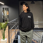 BOB MARLEY | CREW NECK LONG SLEEVE T-SHIRT ( TYPE-1 ) #BLACK [BOBMARLEY-WM-LT03]