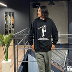 BOB MARLEY | CREW NECK SWEAT SHIRT ( TYPE-4 ) #BLACK [BOBMARLEY-WM-SS14]