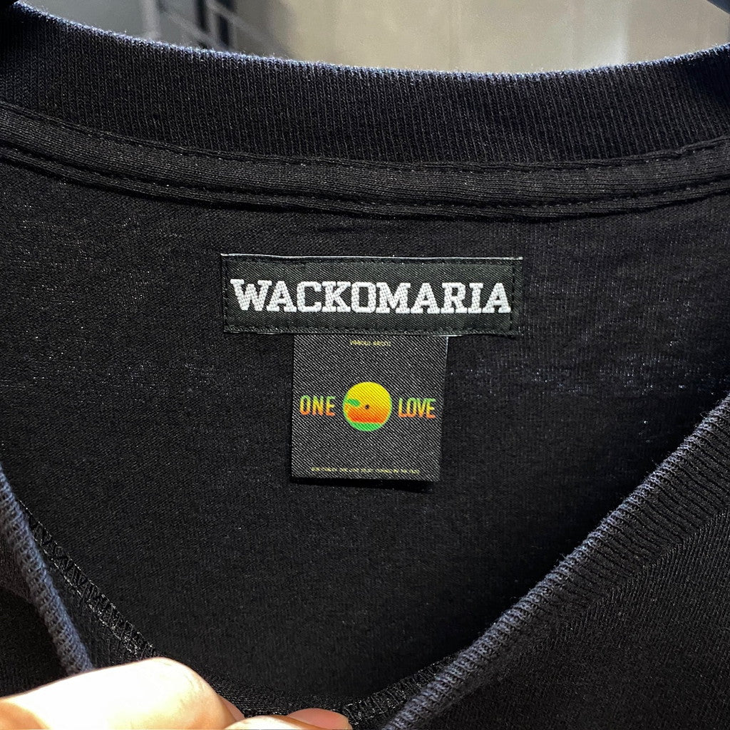 BOB MARLEY | CREW NECK LONG SLEEVE T-SHIRT ( TYPE-1 ) #BLACK [BOBMARLEY-WM-LT03]