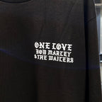 BOB MARLEY | CREW NECK LONG SLEEVE T-SHIRT ( TYPE-1 ) #BLACK [BOBMARLEY-WM-LT03]