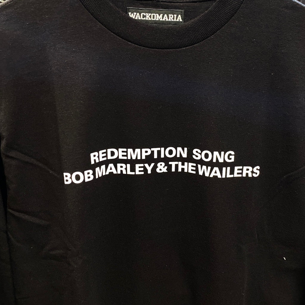 鮑伯馬利 | 圓領長袖T卹（4號）#黑色 [BOBMARLEY-WM-LT06]