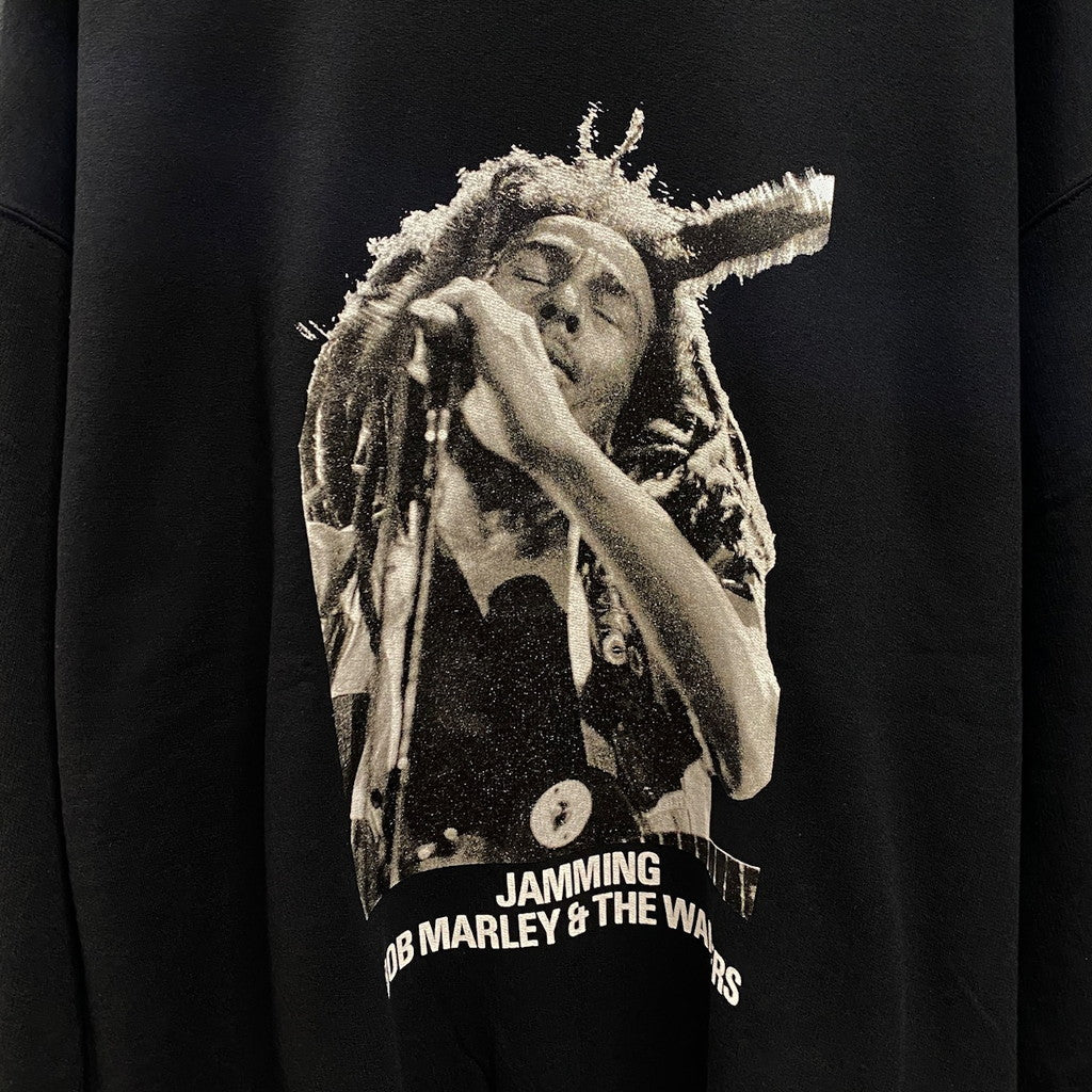 馬利‧馬利 | 圓領衛衣（2 款）#黑色 [BOBMARLEY-WM-SS12]