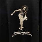 BOB MARLEY | CREW NECK SWEAT SHIRT ( TYPE-4 ) #BLACK [BOBMARLEY-WM-SS14]