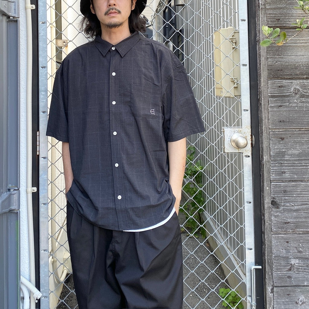 WILLIAM PLAID SHIRT #BLACK [24SS-S03] – cocorozashi