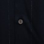 KASURI OPEN COLLAR SHIRT L/S #BLACK [23FW-WMS-OC07]