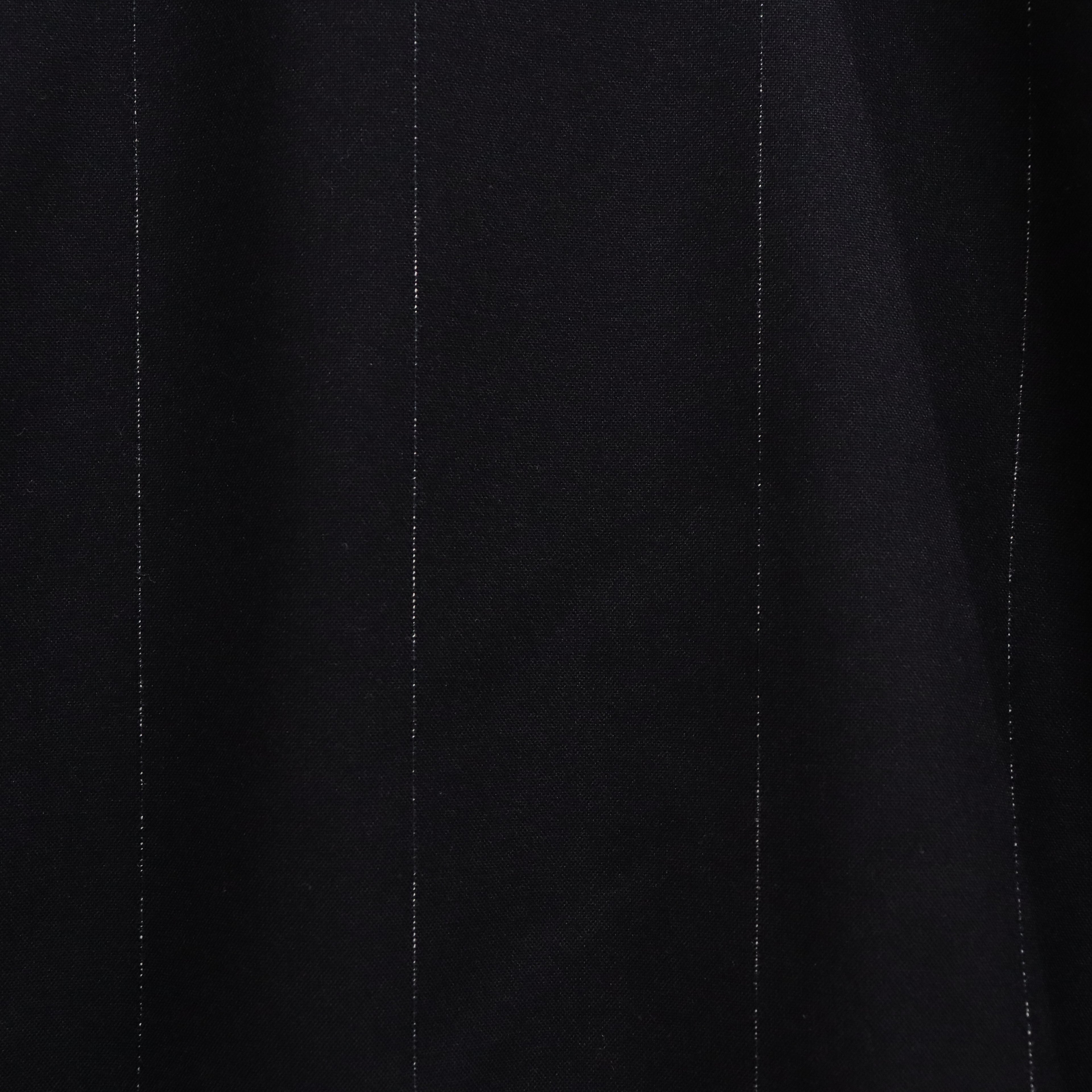 KASURI OPEN COLLAR SHIRT L/S #BLACK [23FW-WMS-OC07]