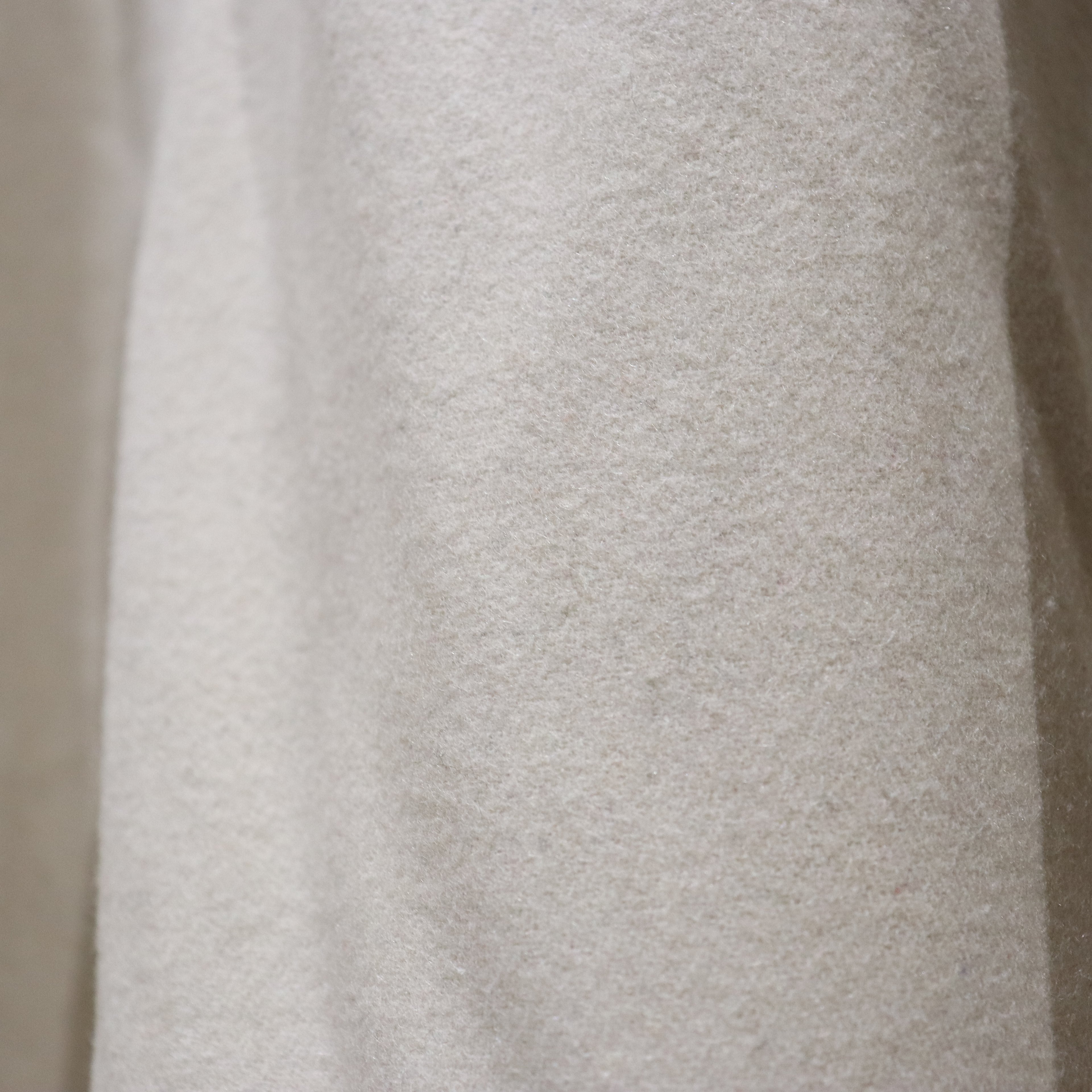 WOOL BAGGY SLACKS #IVORY [FW23-B09]