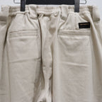 WOOL BAGGY SLACKS #IVORY [FW23-B09]