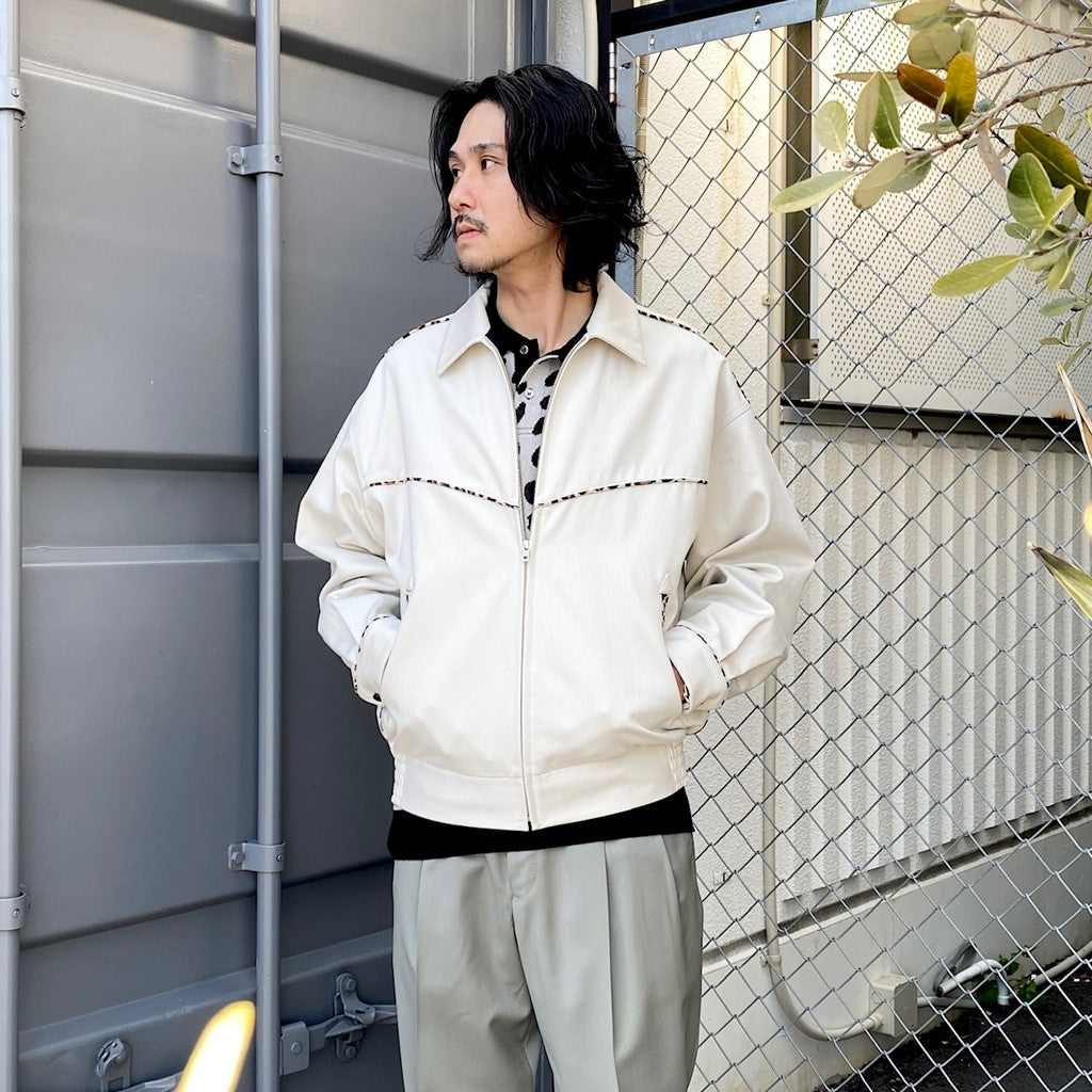 WESTERN JACKET -TYPE 2- #OFFWHITE [24SS-WMO-BL12]