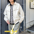 WESTERN JACKET -TYPE 2- #OFFWHITE [24SS-WMO-BL12]