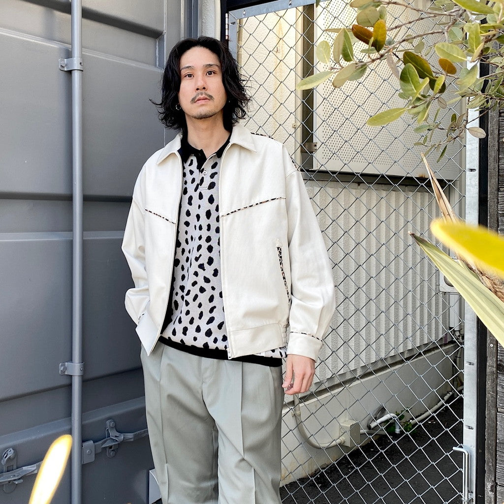 WESTERN JACKET -TYPE 2- #OFFWHITE [24SS-WMO-BL12]