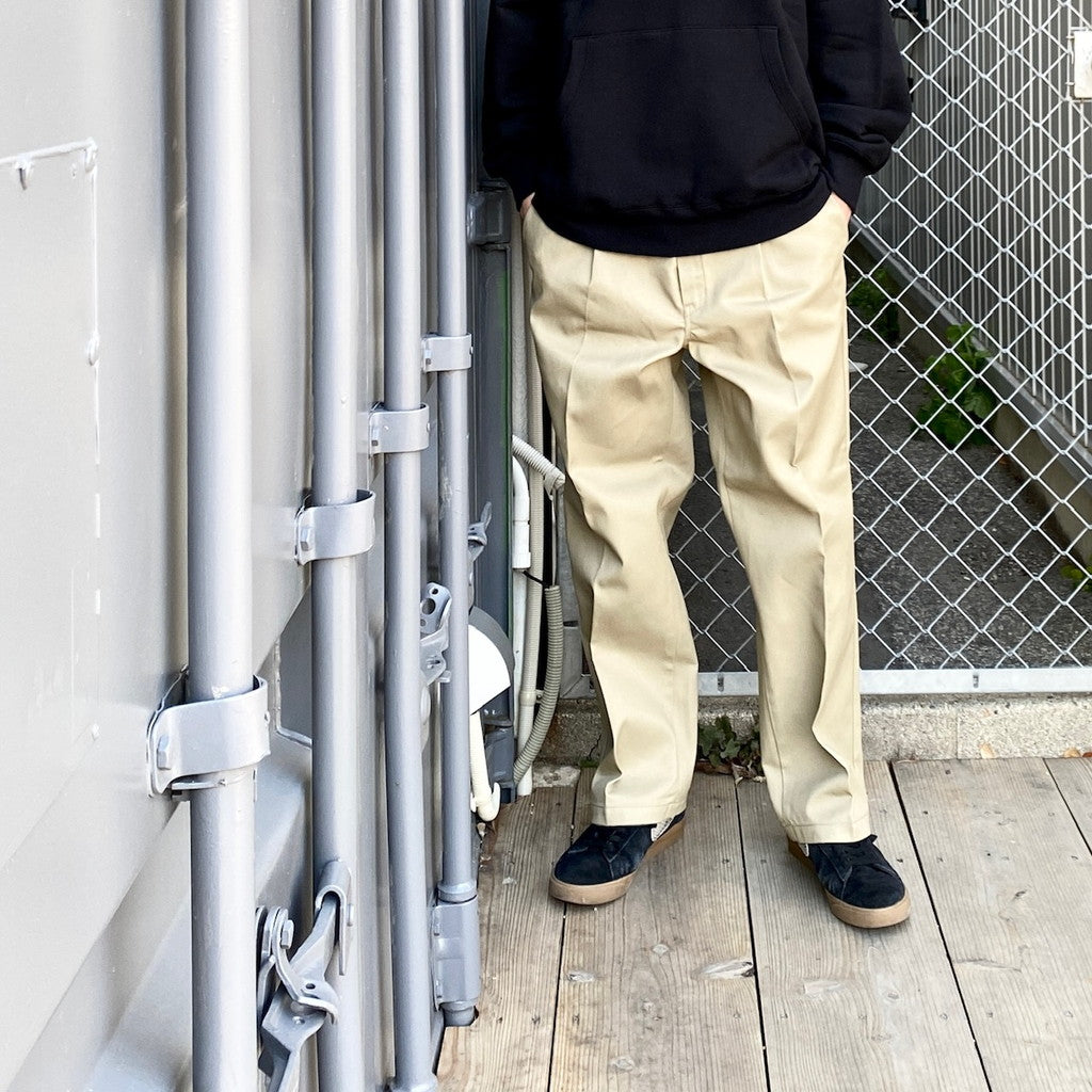 DICKIES | PLEATED TROUSERS #BEIGE [24SS-WMP-DC01]_WACKO MARIA