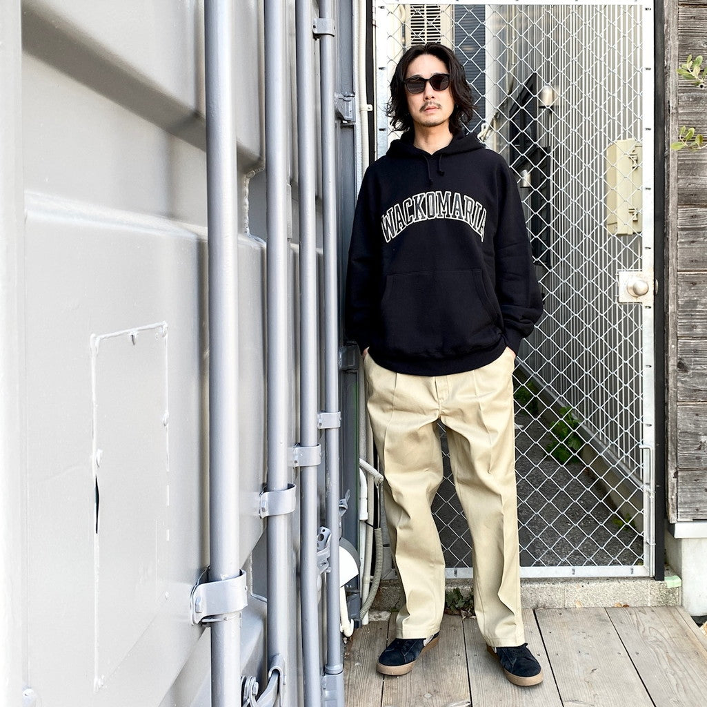 DICKIES | 百褶長褲#米色 [24SS-WMP-DC01]