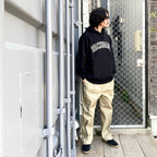 DICKIES | 百褶長褲#米色 [24SS-WMP-DC01]