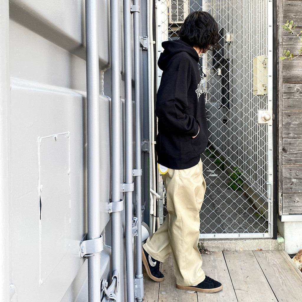 DICKIES | 百褶長褲#米色 [24SS-WMP-DC01]