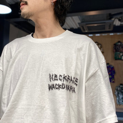 NECK FACE | CREW NECK T-SHIRT -TYPE 6- #WHITE [NECKFACE-WM-TEE31]