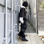 DICKIES | 百褶長褲 #黑色 [24SS-WMP-DC01]