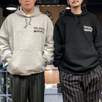 頸部 | 厚重套頭連帽衛衣 #灰色 [NECKFACE-WM-SS26]