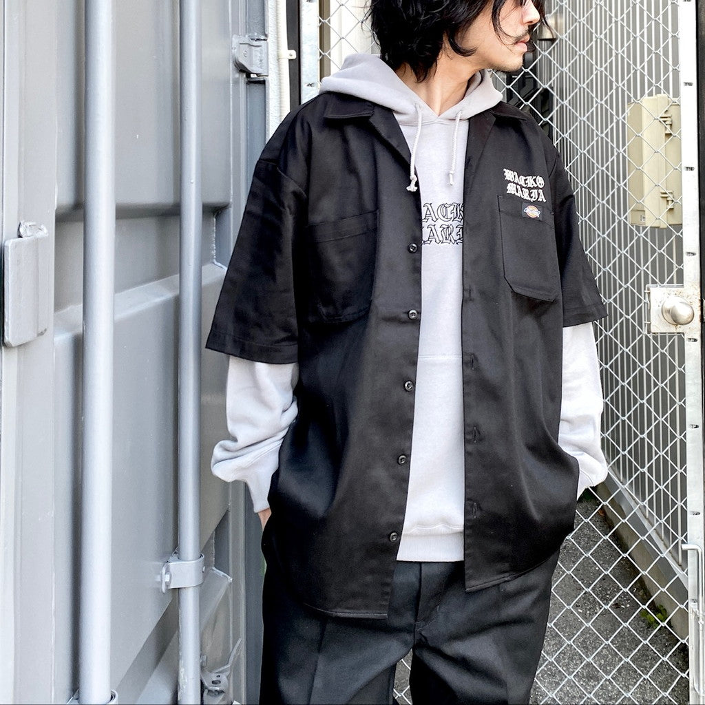DICKIES | WORK SHIRT #BLACK [24SS-WMS-DC01] - cocorozashi 三重県