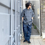 DICKIES | PLEATED TROUSERS #NAVY [24SS-WMP-DC01]