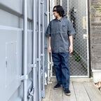 DICKIES | PLEATED TROUSERS #NAVY [24SS-WMP-DC01]