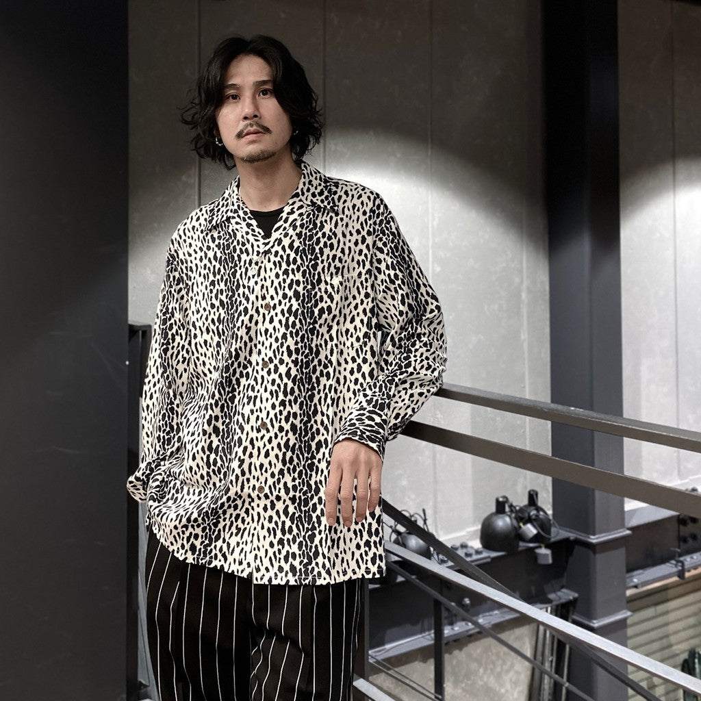 HAWAIIAN SHIRT L/S #BLACK [24SSE-WMS-HI01] – cocorozashi